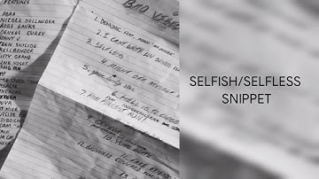 XXXTENTACION SINGING HIS NEW SNIPPET SELFISH/SELFLESS