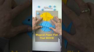 Magical Paper Fish That MOVE! 🐟 Easy Craft Kids Can’t Stop Making!