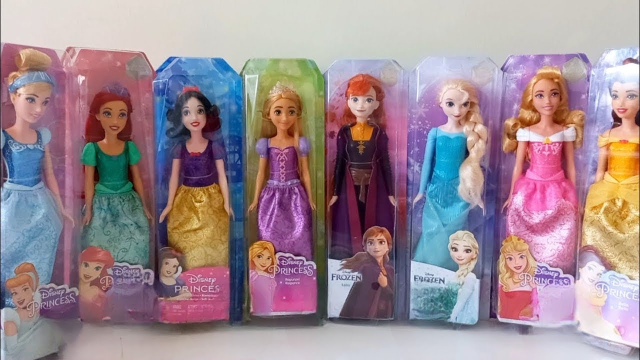 Disney Princess Doll Makeover ~ DIY Miniature Ideas for Barbie - Wig, Dress, Faceup, and More! DIY