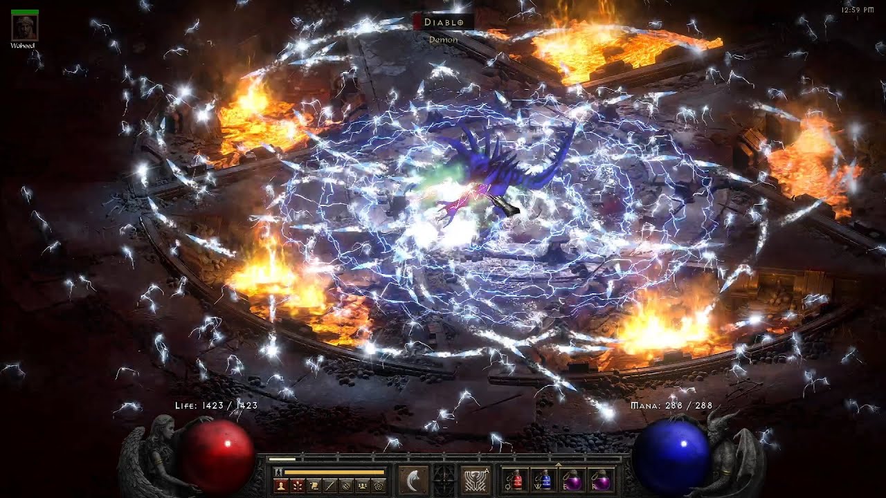 Martial Arts Assassin (Double Mosaic) no Chaos Sanctuary Diablo 2