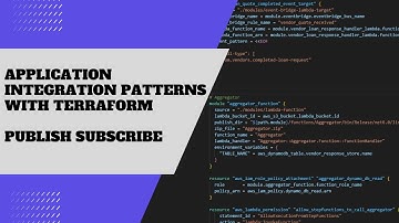 Publish/Subscribe on AWS with Terraform, .NET 6 and serverless