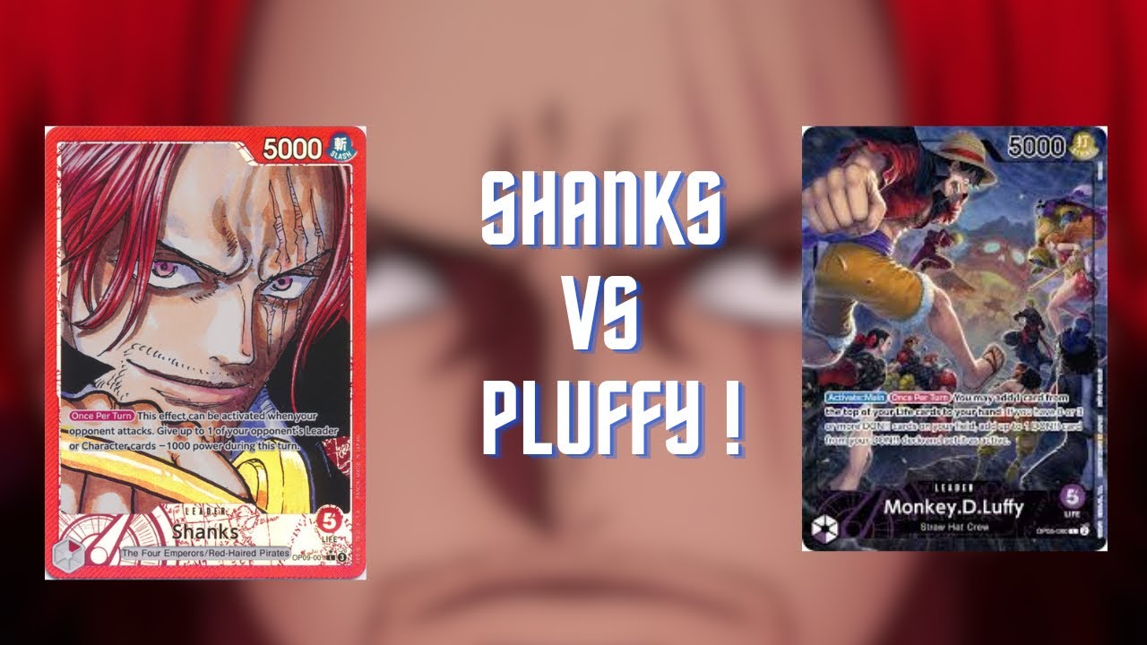 OP09 Shanks VS Purple Luffy One Piece TCG Round 3 Box Tournament . One of Shanks worst Match Ups?