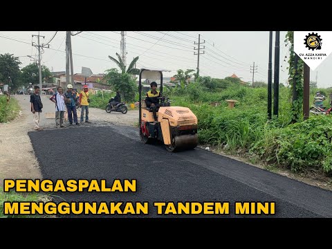 PENGASPALAN JALAN MENGGUNAKAN