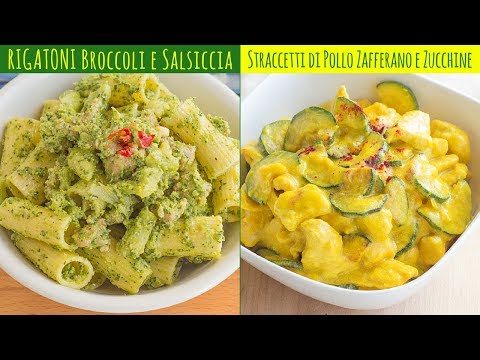 Video: Filetto Di Pollo Con Pasta, Broccoli E Verdure