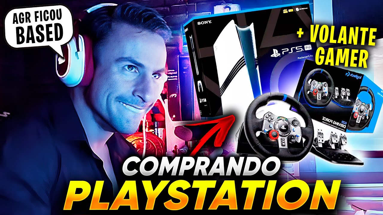 SUPER XANDÃO TENTANDO COMPRAR PLAYSTATION 5 e VOLANTE GAMER KKKKKK