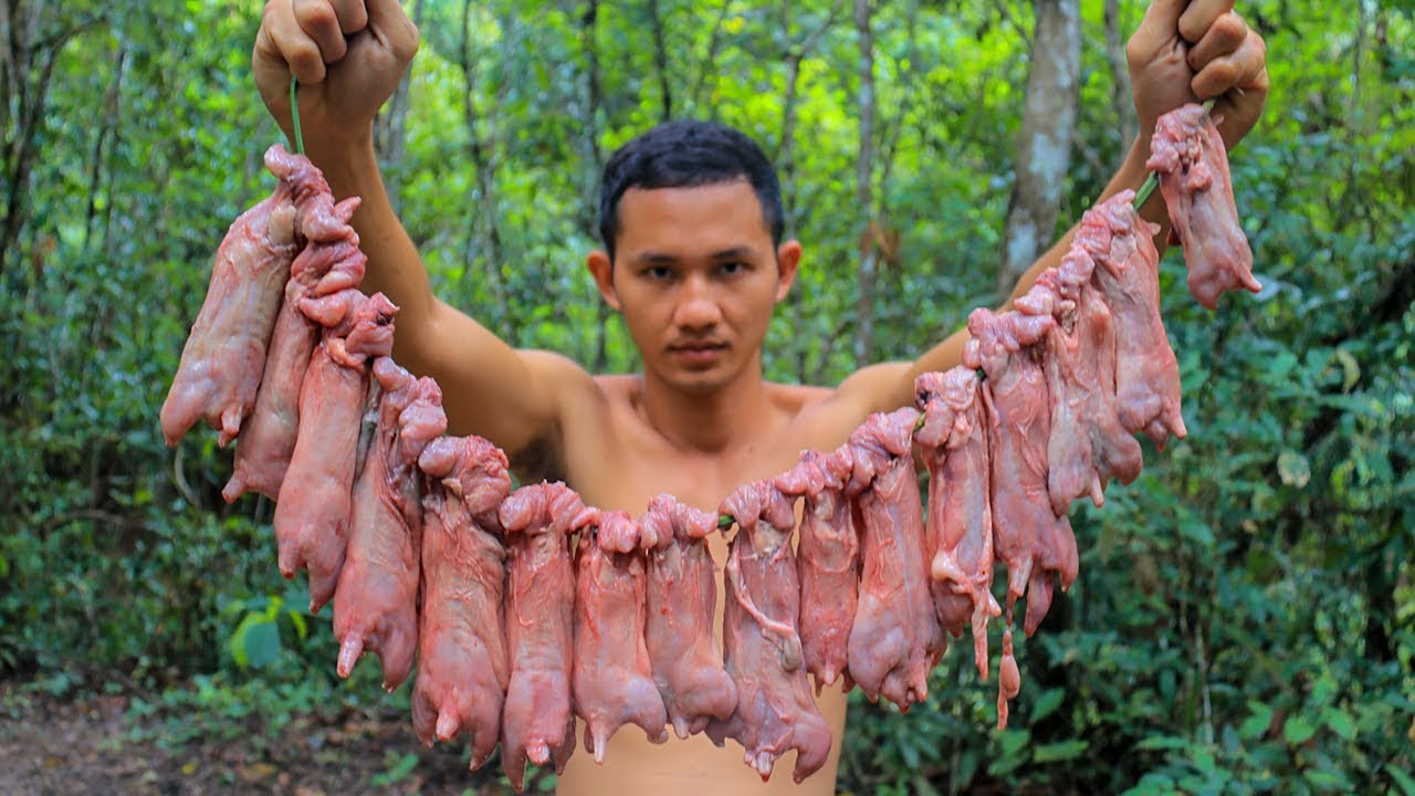 survival time small cell carcinoma bladder Fried Testy Mouse (Rats) In the forest eating delicious