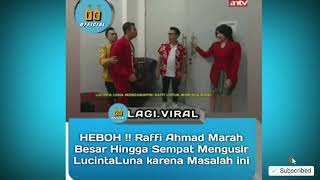 Lucinta Luna Bikin Ulah Lagi, Sampai Rafi ahmat Tidak Terkendali