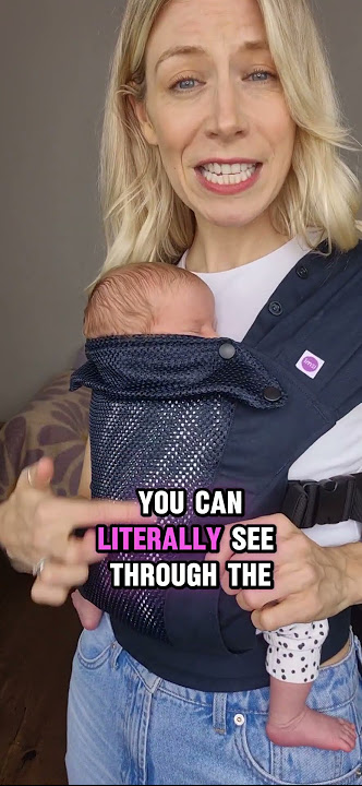 Best Baby carrier for summer? Coolest Baby carrier is the Izmi Breeze Baby Carrier!🥰