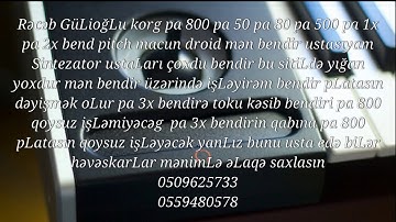 Bend pitch macun droid