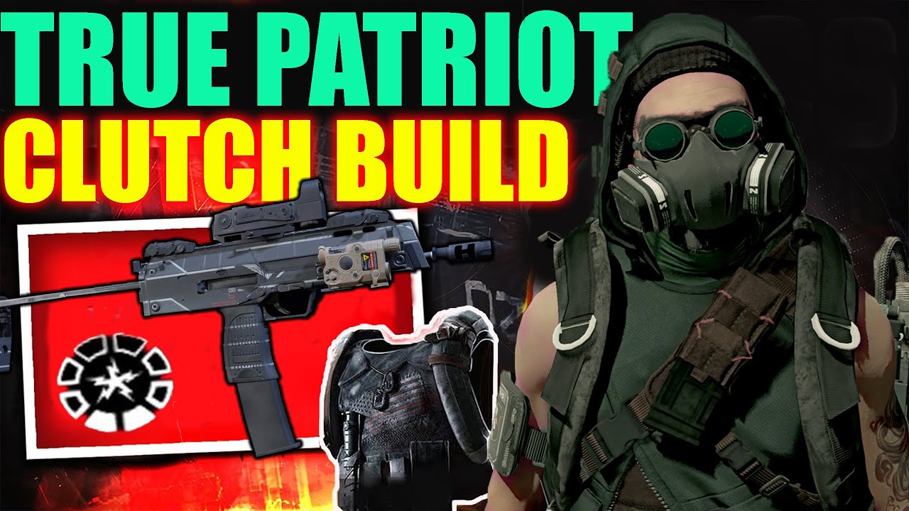 Godly Clutch Armor Regen Build Only Solo Build You Need The Division 2 Ridgeways Op Sadist Mp7 Youtube