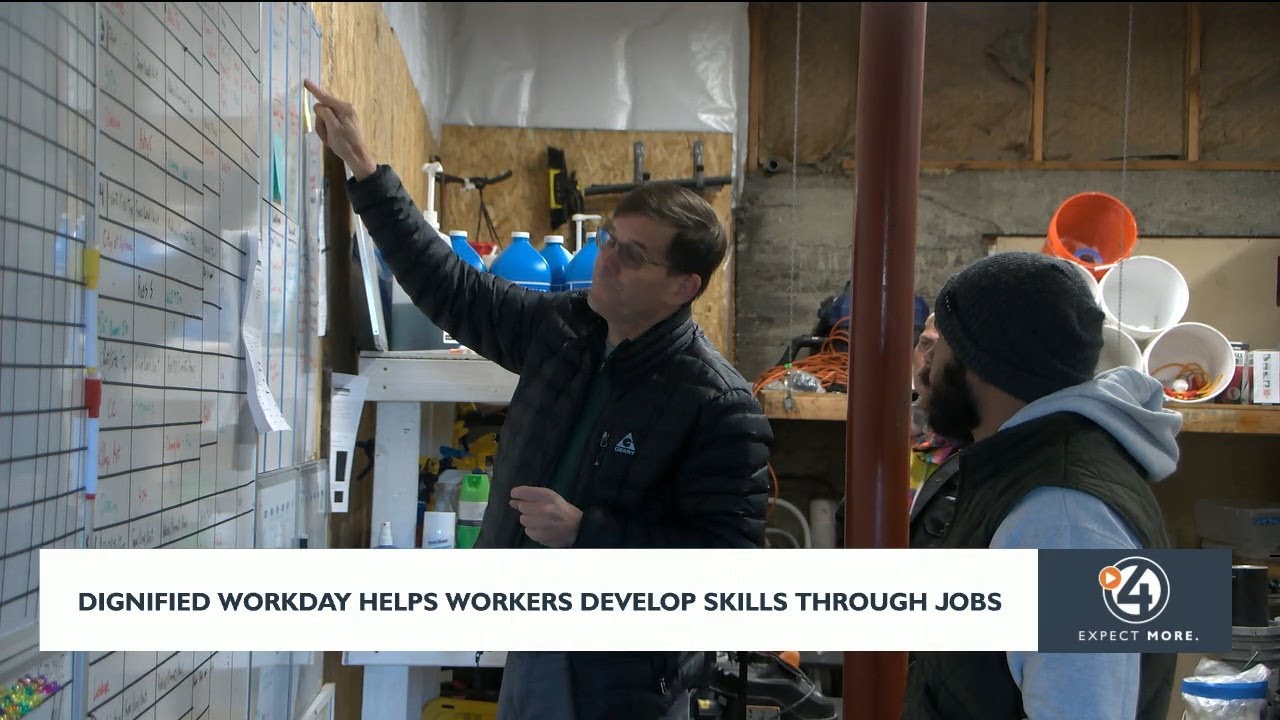 Dignified Workday helps workers develop skills through jobs