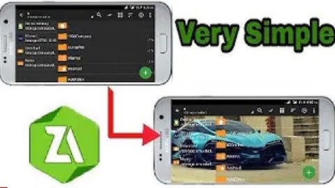 How To Change ZArchiver Background Look Like AndroKing