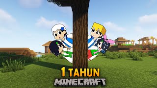 1 Tahun Mamat \u0026 Unti di Dunia Minecraft