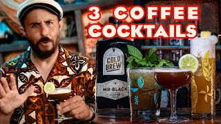 3 AMAZING tiki-style coffee cocktails