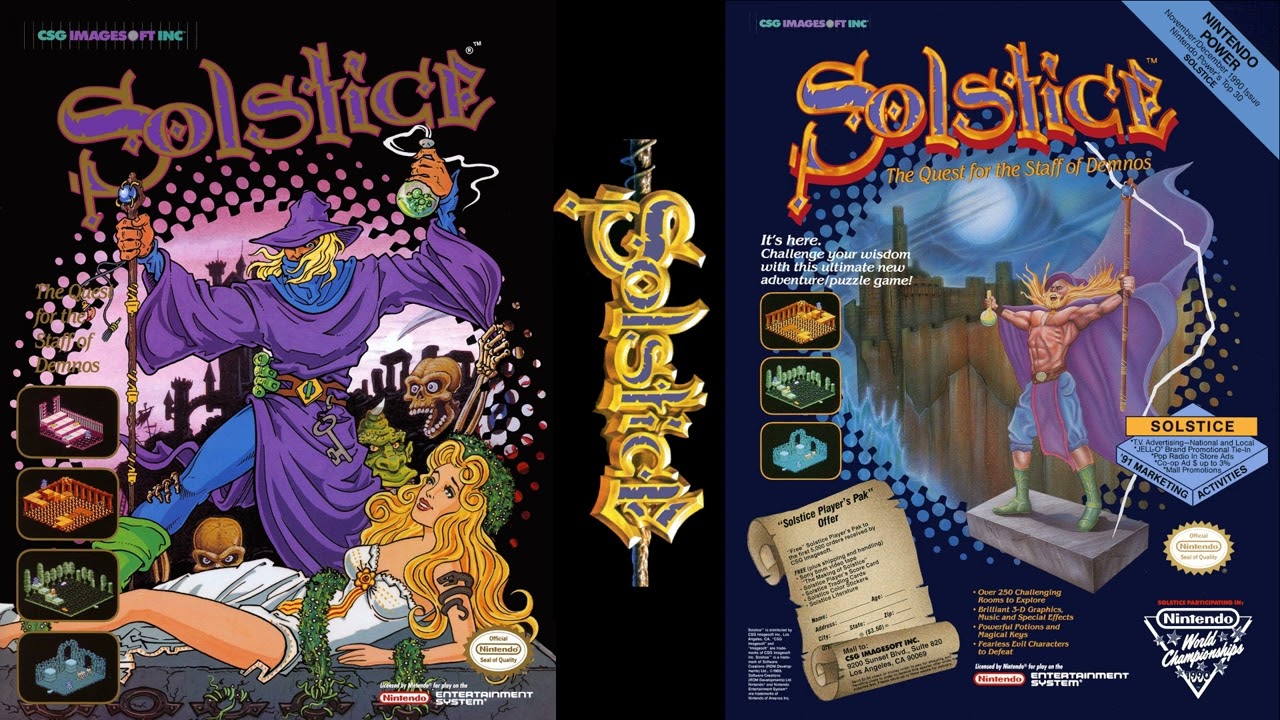 [NES] Solstice OST / Tim Follin