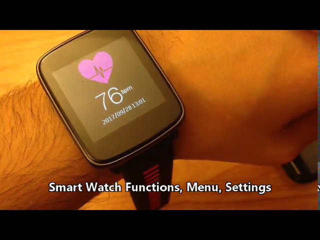 Willful SW018 Bluetooth Smartwatch - YouTube