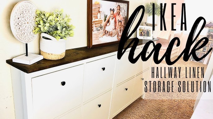 Boho Ikea Hemnes Shoe Cabinet Makeover - Dainty Dress Diaries