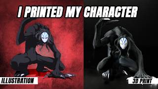 I Made a 3D Printed Creature From My Own Light Novel @ThatBlerdGirl