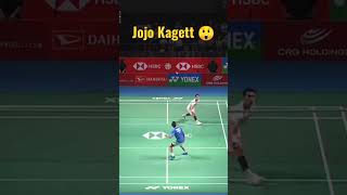 Jojo kaget smashnya bisa dikembalikan walau terjatuh 😲 #shorts #badmintonindonesia #jojo #japanopen