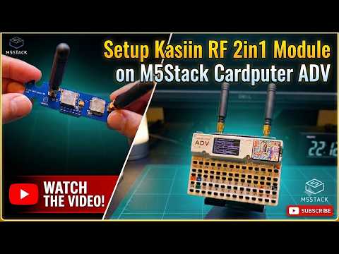 How to Setup Kasiin RF 2in1 Module on M5Stack Cardputer ADV