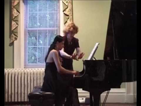 Natia Mamaiashvili - Piano Masterclass with Dr. Sa...