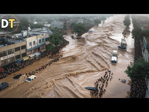Mass destruction in DR Congo! Flooding in Kinshasa cause major human crisis!