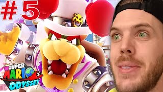 Napao me BOWSER na OBLACIMA - Super Mario Odyssey - Ep. 5