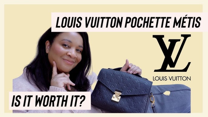 Louis Vuitton Pochette Métis in Empreinte Leather Noir (black) Review 