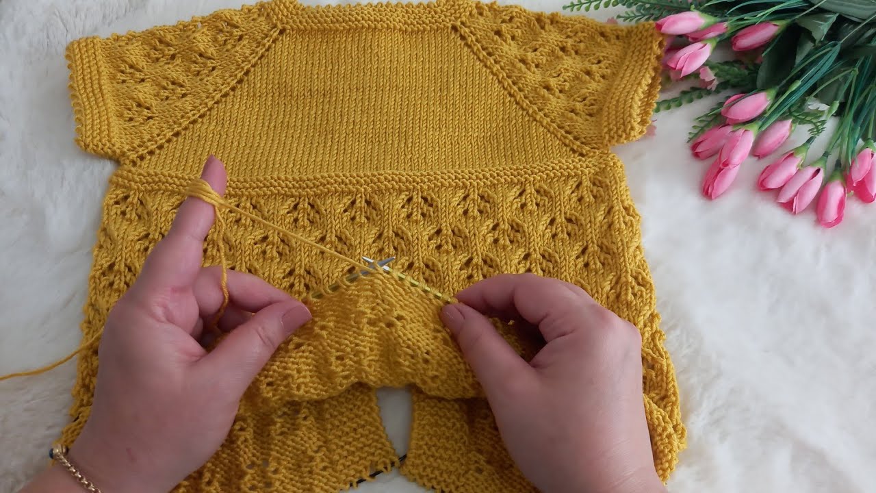 ✅️🍀Efsane Güzellikte 2 Yaş Bebek Yeleği ✅️🍀Yakadan Başlama Dikişsiz Yelek Modeli ✅️🍀baby vest