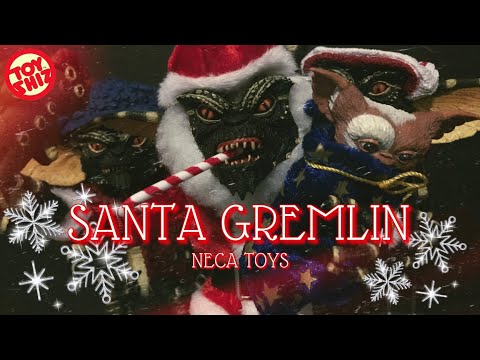 Holiday Gremlins SANTA STRIPE w/ GIZMO by NECA Toys