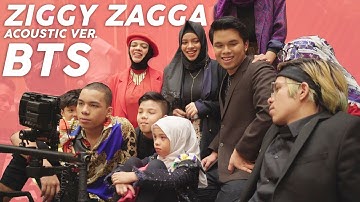 Behind Ziggy Zagga Acoustic ONE TAKE MV RUSUH!! | Gen Halilintar Behind The Scene