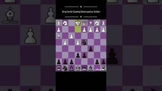 Punishing the worst chess opening ever invented 💀 #shorts #chess