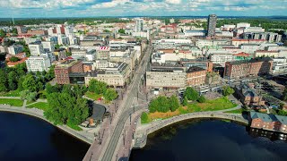 Tampere Centre, August 2022, 5.4K Drone