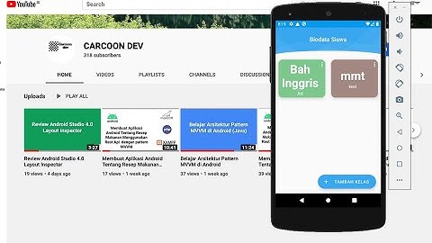 Aplikasi Android Biodata Siswa Menggunakan Room Database