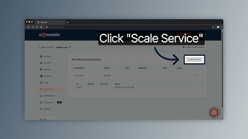 Learn how to setup scaling by adding additional containers within the ConvesioHost platform