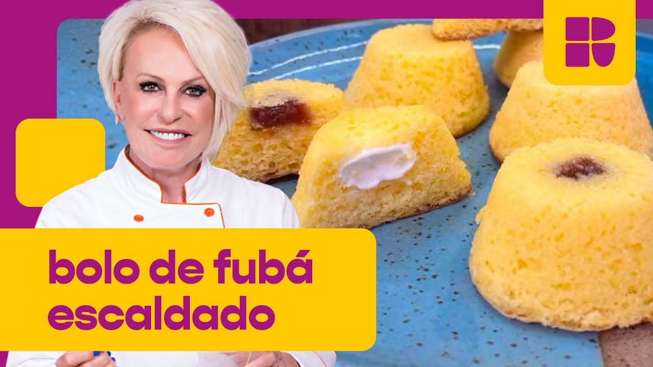Bolo de FUBÁ escaldado | Mais Você | Receitas
