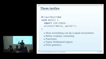 Design by Introspection - Andrei Alexandrescu