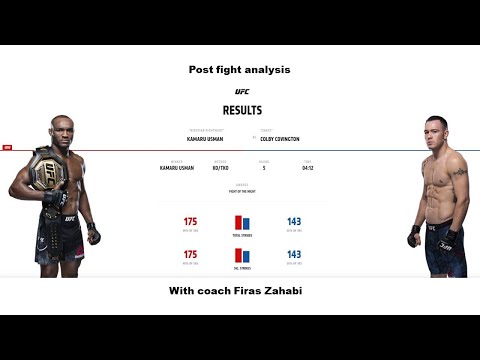 Kamaru Usman vs Colby Covington Post Fight analysis