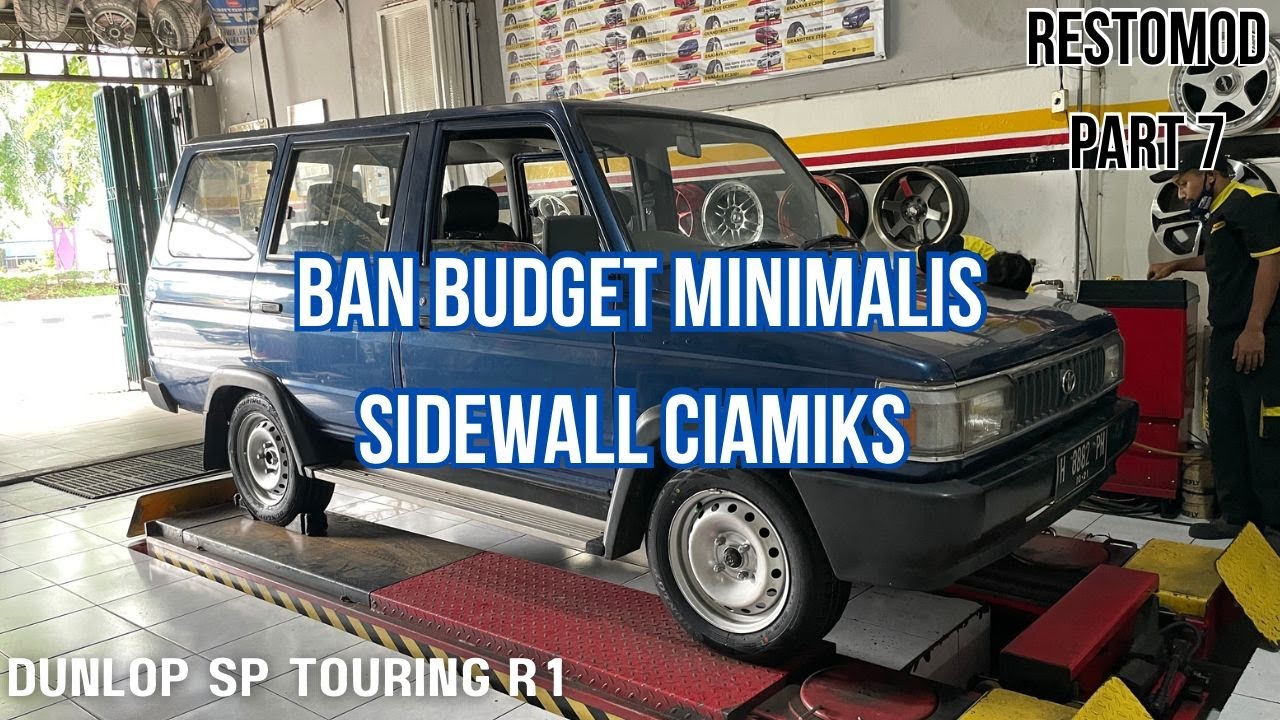 Kijang Grand Extra| DUNLOP SP TOURING R1, ban budget minimalis sidewal ciamiks 