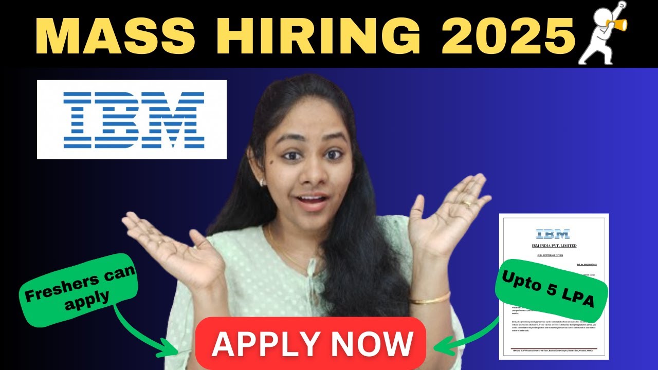IBM Mass Hiring 2025🚀🔥 | Software Developer💥 | IBM Recruitment 2025 ...