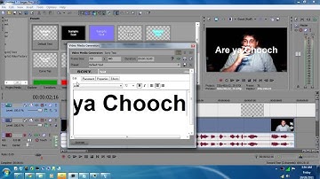 Sony Vegas Pro 10 Tutorial - Text Overlay