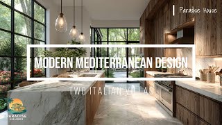 Two Stunning Italian Luxury Villas | Modern Mediterranean Dream Homes in Italy