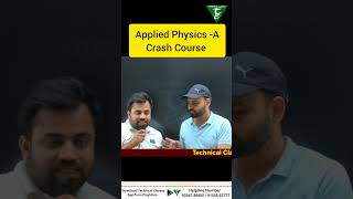 Applied Physics-A Crash Course #polytechnic #semester
