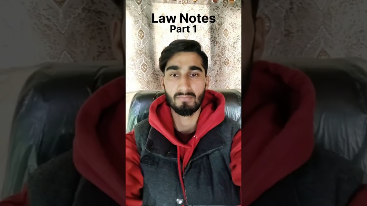 Material Law Notes for Every Subject | Free & Easy Access.