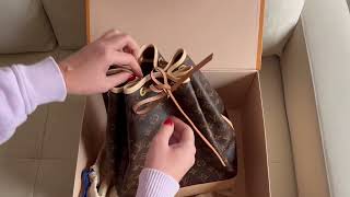 Louis Vuitton Noe Purse Unboxing #louisvuitton #louisvuittonunboxing  #noepurse 