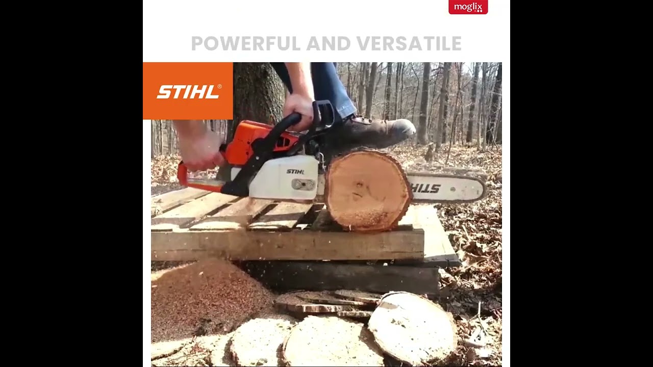 STIHL 2 HP 18 Inch Petrol Chain Saw MS180