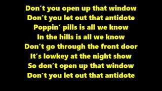 Travis Scott  - Antidote (Lyrics On Screen)