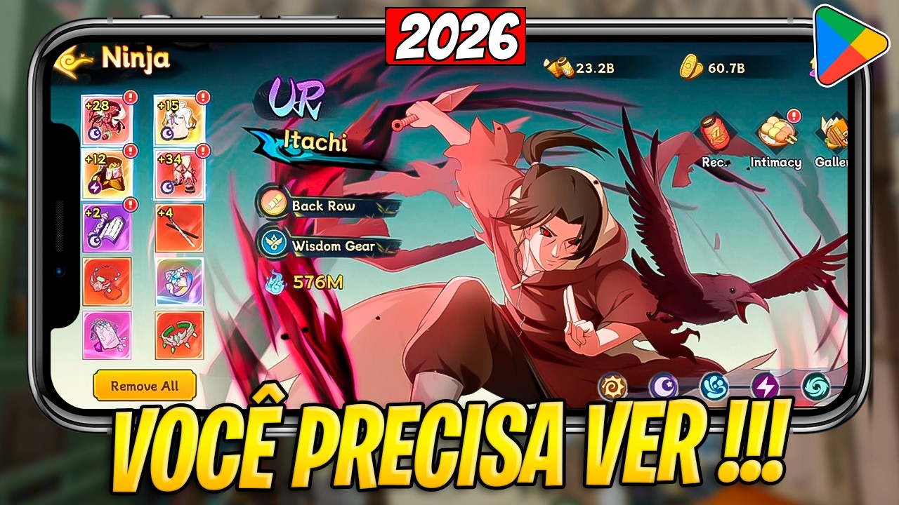 NOVO JOGO DE NARUTO DA PLAY STORE ESTÁ INCRÍVEL!! Akatsuki: A Ninja‘s Tale