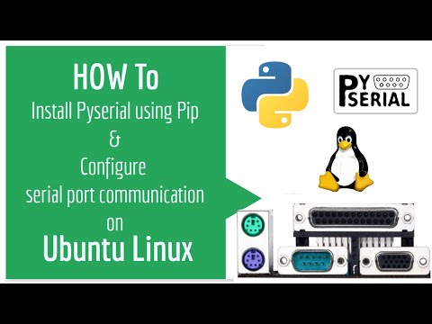 Linux Serial Port Programming - How to install pyserial using pip and set group access permissions