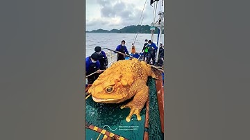 Biggest Frog in the world #frog #shorts #shortsvideo #animals #sea #amazing  # beautiful